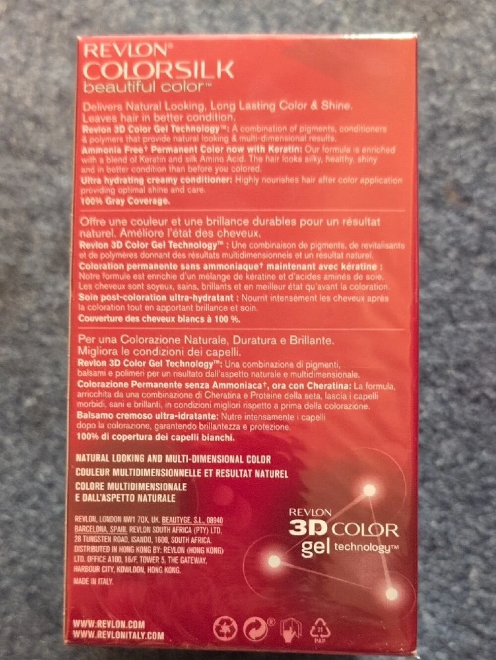 Revlon Colorsilk Permanent Hair Color - Medium Reddish Brown (31) Pack Of 3